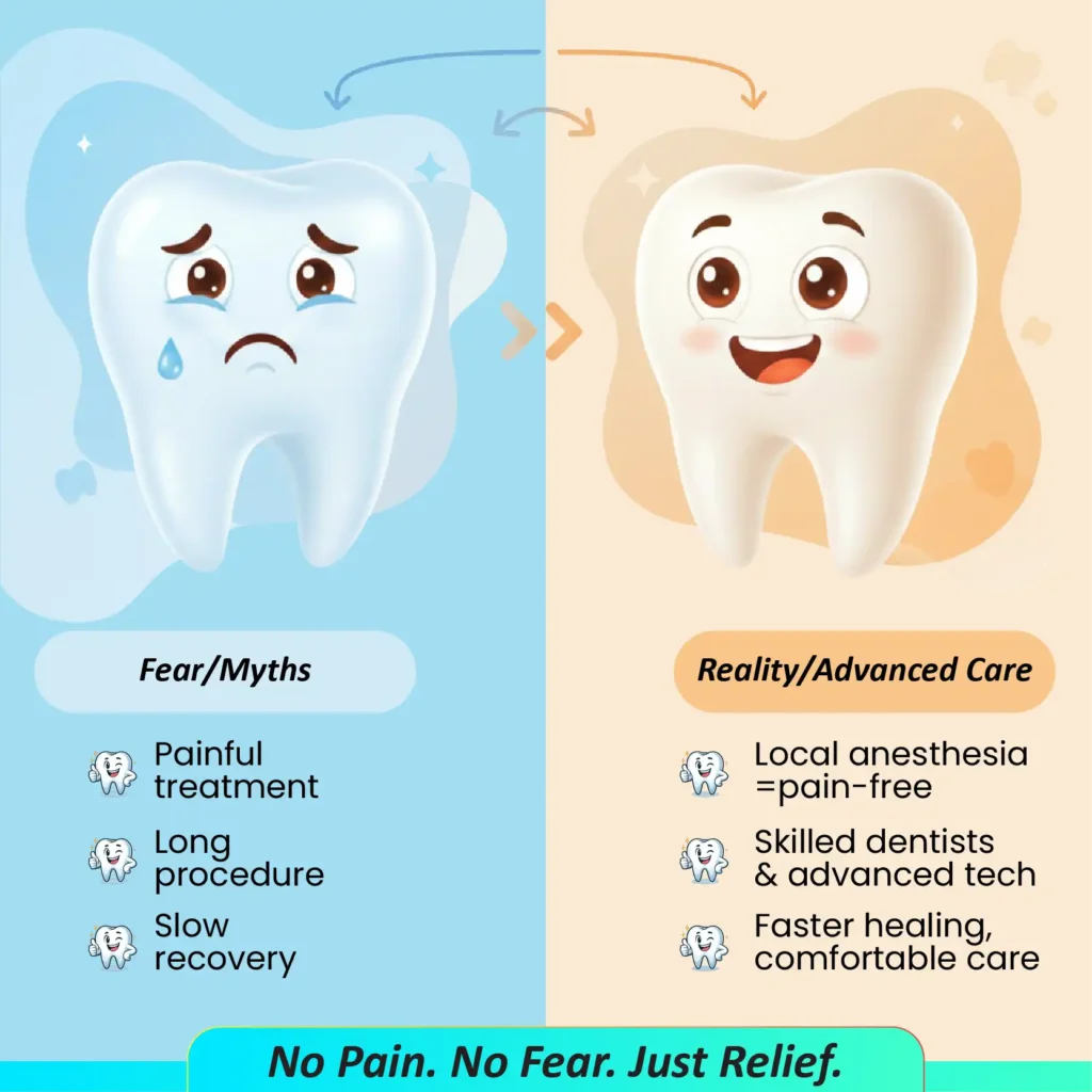 Root canal myths vs reality