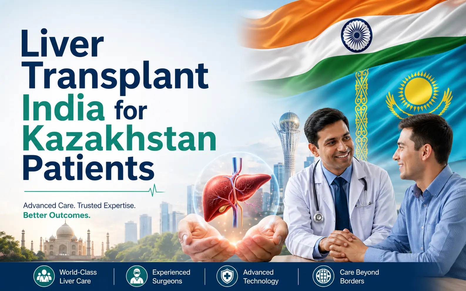 Liver Transplant in India for Kazakhstan Patients Cost, Hospitals, Waiting Time