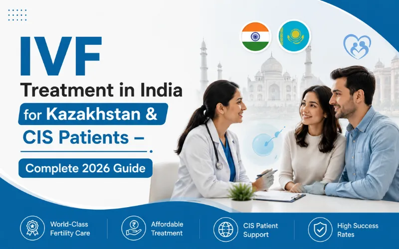 IVF Treatment in India for Kazakhstan & CIS Patients – Complete 2026 Guide