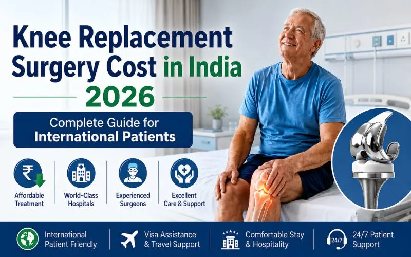 Knee Replacement Surgery Cost in India 2026 — Complete Guide for International Patients