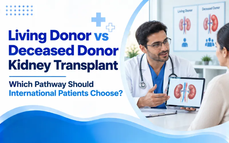 Living Donor vs Deceased Donor Kidney Transplant: Which Pathway Should International Patients Choose?